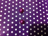 Brinco Pérola Roxo